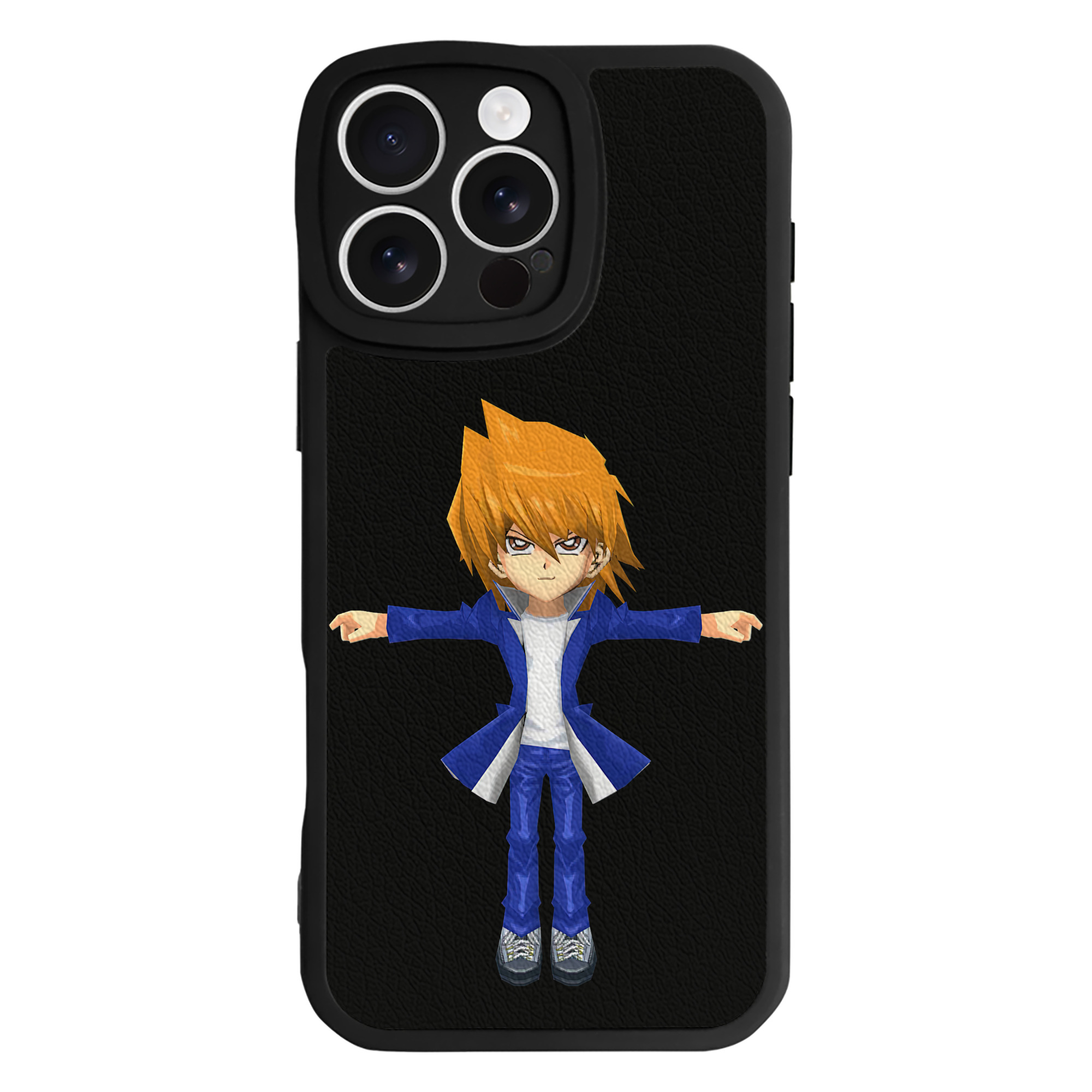 遊☆戯☆王 Yu-Gi-Oh! 【iPhone 16シリーズ対応】シリコンスマホケース（レザー調） 材質：シリコン